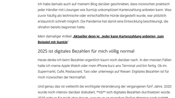 Bargeld abschaffen? Was ich 2020 der Tagesschau gesagt habe und wie ich 2025 darüber denke