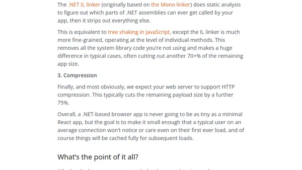 Blazor: a technical introduction
