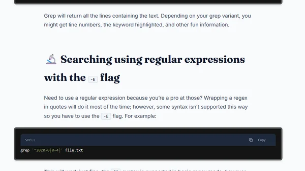 Demystifying GREP