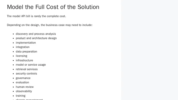Should This Be AI? A Decision Framework for Enterprise Use Cases, Business Value, and Pilot Gates