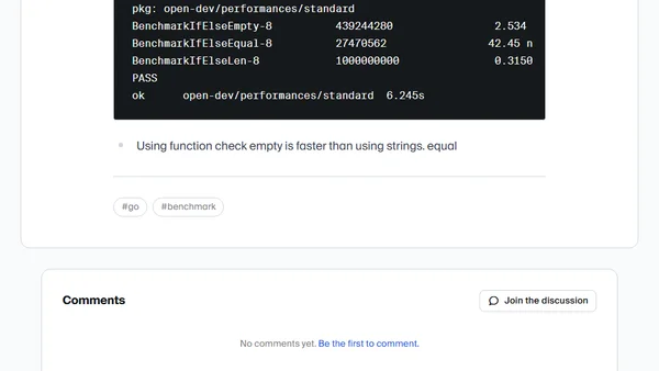 [Golang] Test Performance - 2