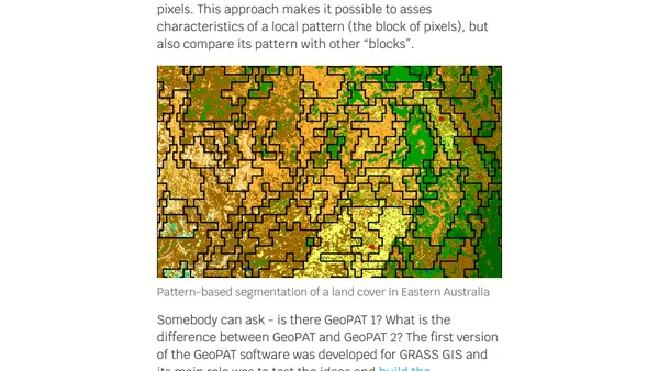 GeoPAT 2: Software for Pattern-Based Spatial and Temporal Analysis