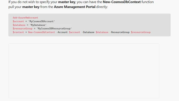 Managing Users and Permissions in Cosmos DB with PowerShell