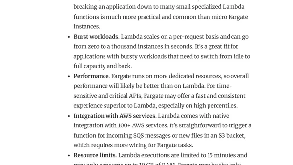 Running Container Images in AWS Lambda