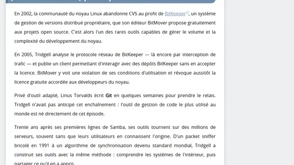 Andrew Tridgell : le génie discret derrière Samba et rsync