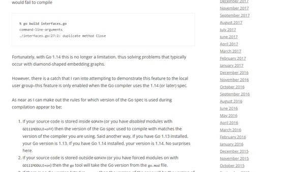 Diamond interface composition in Go 1.14
