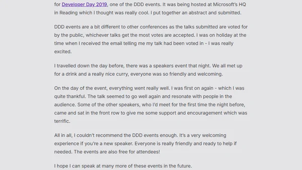 Year In Review - 2019
