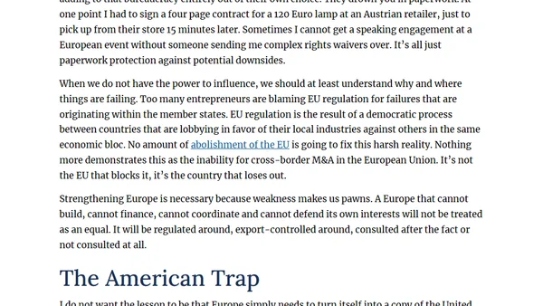 Dangerous Technology For Americans Only