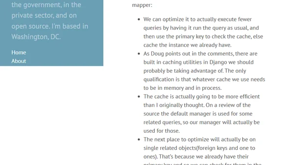 A Few More Thoughts on the Identity Mapper