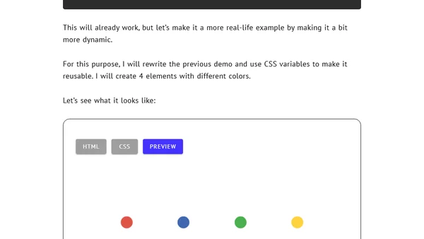 CSS Pulse Animation