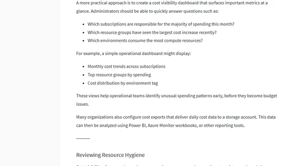 How to Clean Up and Reset Your Azure Environment in 30 Days