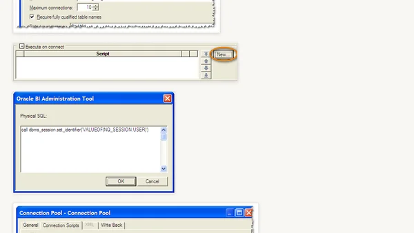 Identify your OBIEE users by setting Client ID in Oracle connection