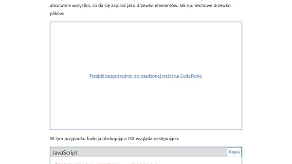 Sadząc drzewa