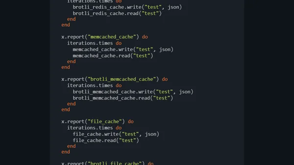 How to Improve Rails Caching with Brotli Compression