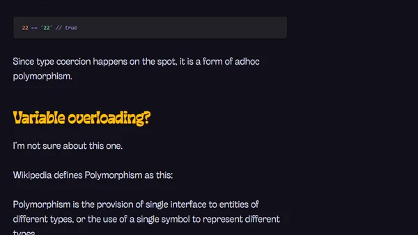 Polymorphism in JavaScript