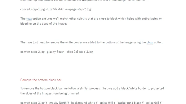 Remove black bars from your video stills with a little magic