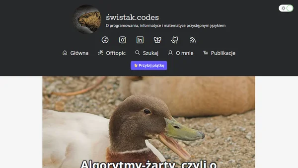 Algorytmy-żarty, czyli o sortowaniu cz. 9