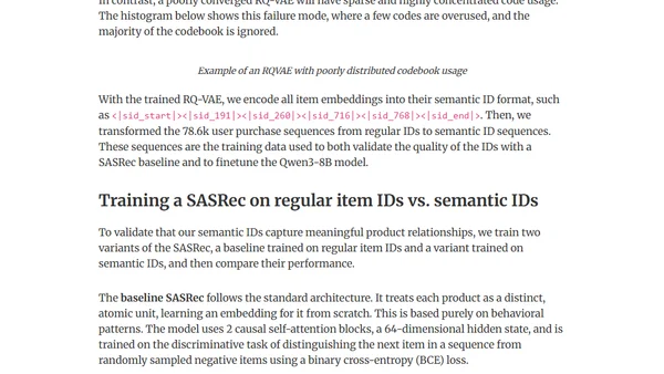 Training an LLM-RecSys Hybrid for Steerable Recs with Semantic IDs