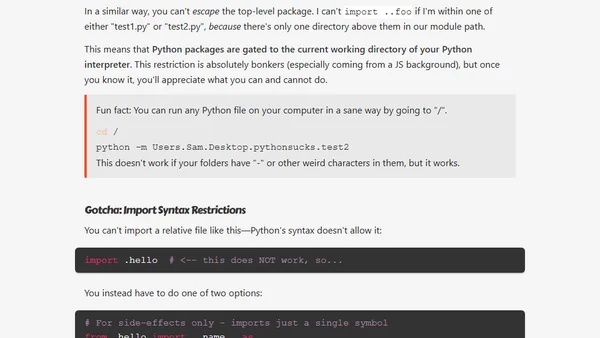 Practical Python Modules