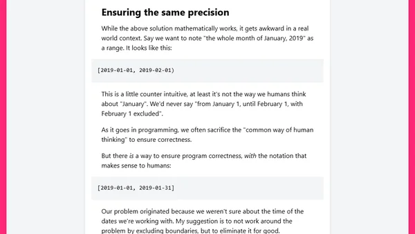 Comparing dates
