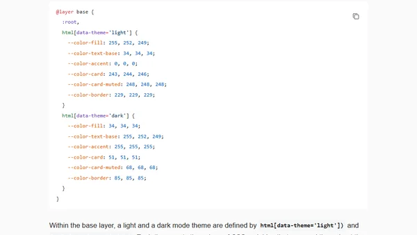 New blog theme