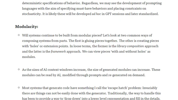 (Possible) AI Impacts on Development Practice