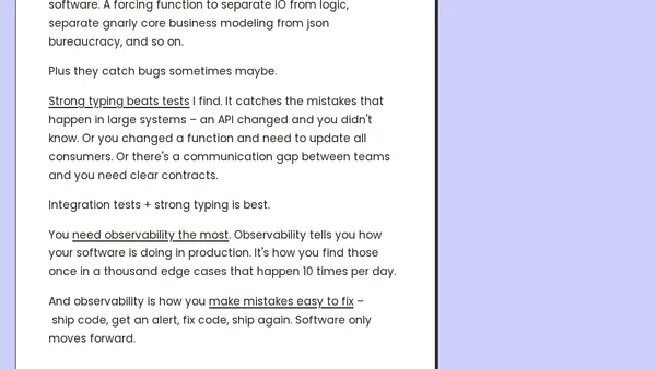 How to be useful as a software architect