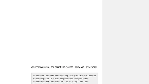 Link Azure KeyVault to Azure Pipelines, via Variable Groups