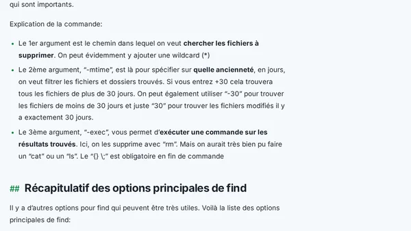 Supprimer des fichiers selon leur ancienneté sous Linux