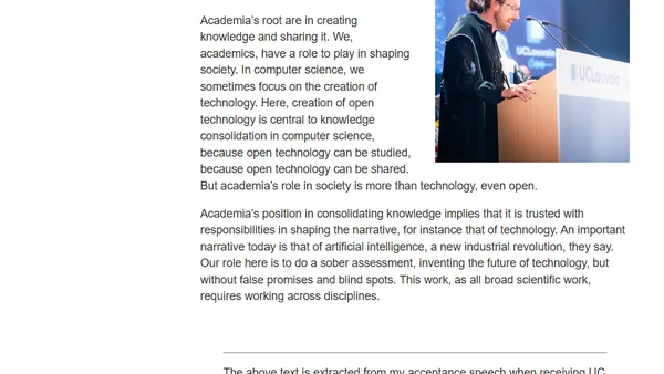 Science must drive the narratives that shape society