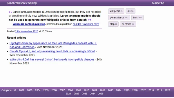 Quoting Wikipedia content guideline