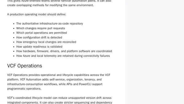Azure Local vs VMware Cloud Foundation: Choosing the Right Enterprise Private Cloud Platform