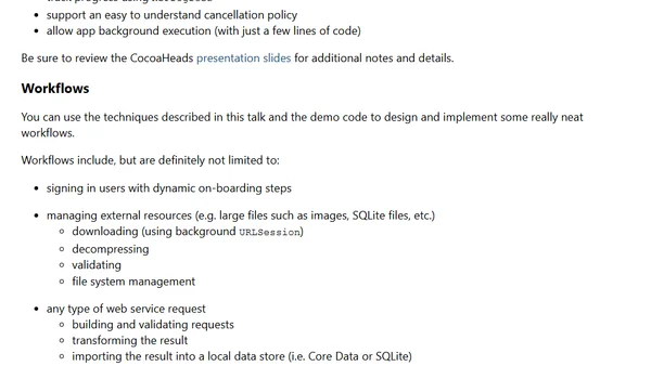 Async Workflows