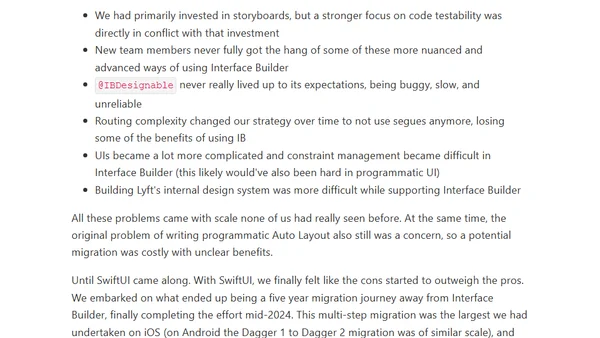 All in on Interface Builder: 10 years later