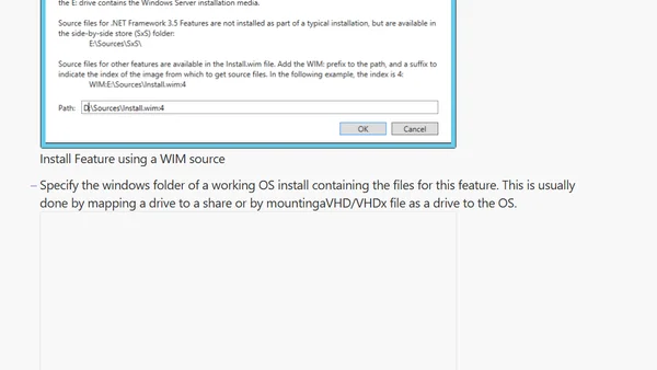 Disk Cleanup and the joys of Features-on-demand