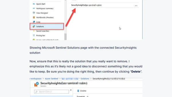 Deleting Microsoft Sentinel but keep the ingested data
