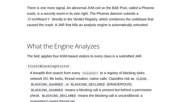 Security Baked Into the JVM: the Safe Codebase Audit Pipeline