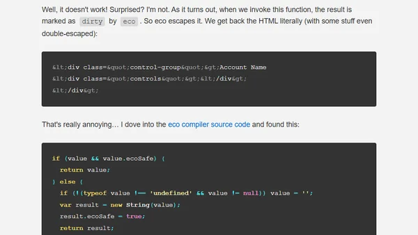 Custom Global Eco/JST helpers