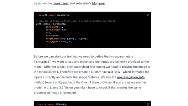 How to Fine-Tune Multimodal Models or VLMs with Hugging Face TRL