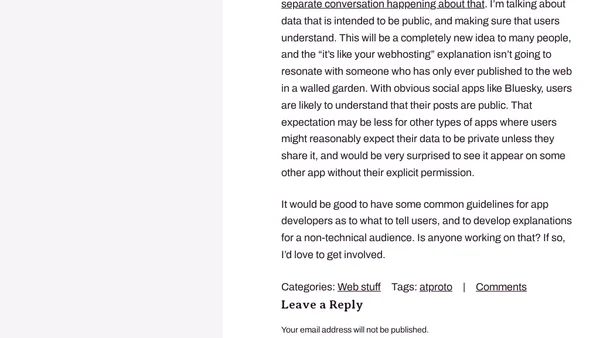 How do we talk about atproto to non-developers?