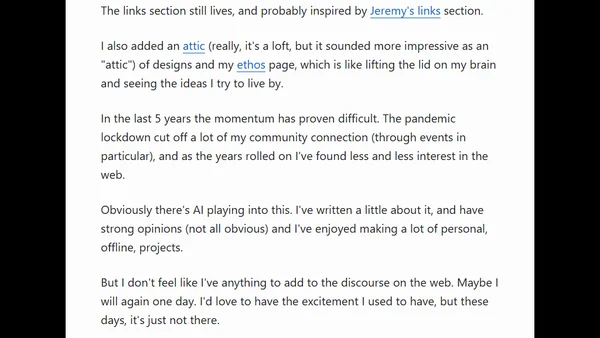 20 Years of Blogging [blog]