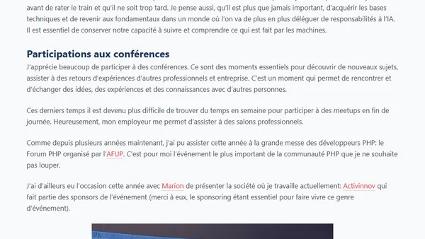 Récapitulatif 2025
