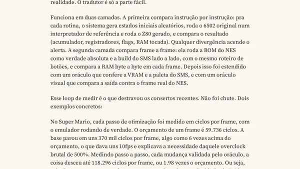 Desafio pra IA: converter ROMs de NES pra Master System/SMS