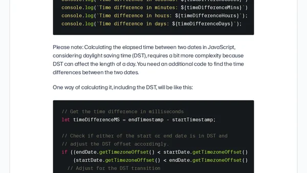 The Definitive Guide to Date and Time in JavaScript
