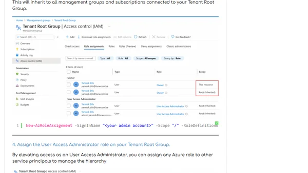 Quick tip: Reset access to your Root Management Group