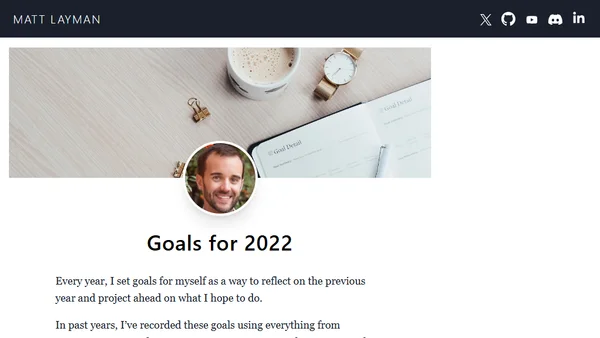 Goals for 2022