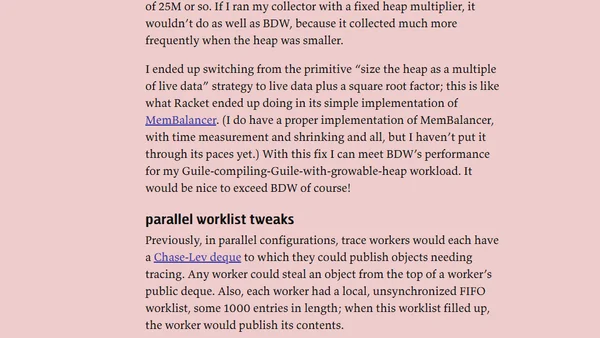 whippet hacklog: adding freelists to the no-freelist space