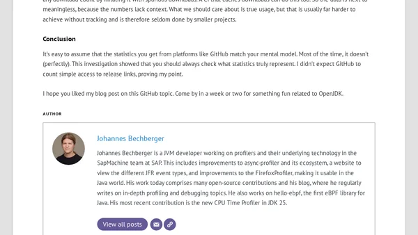 What do GitHub download statistics really mean?