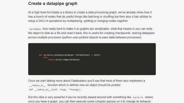 A tour of torchdata