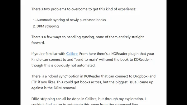 Unhooking from Amazon ebooks [blog]